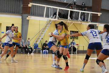 Rocasa afianza su liderato con un triunfo en el derbi canario (25-29)/TA.